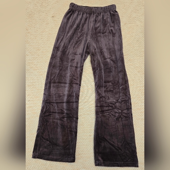 Rebecca MALONE 2 Piece Brown Outfit Zip Jacket &  Pants Medium Petite Size - Picture 10 of 12